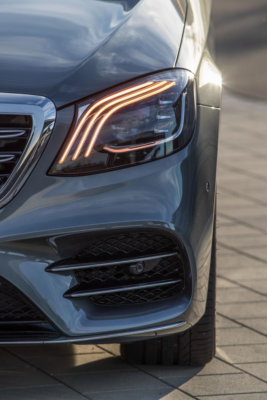 Детали экстерьера Mercedes-Benz S500 Lang AMG Line 2017 года  (WW) (фото 18 из 33)